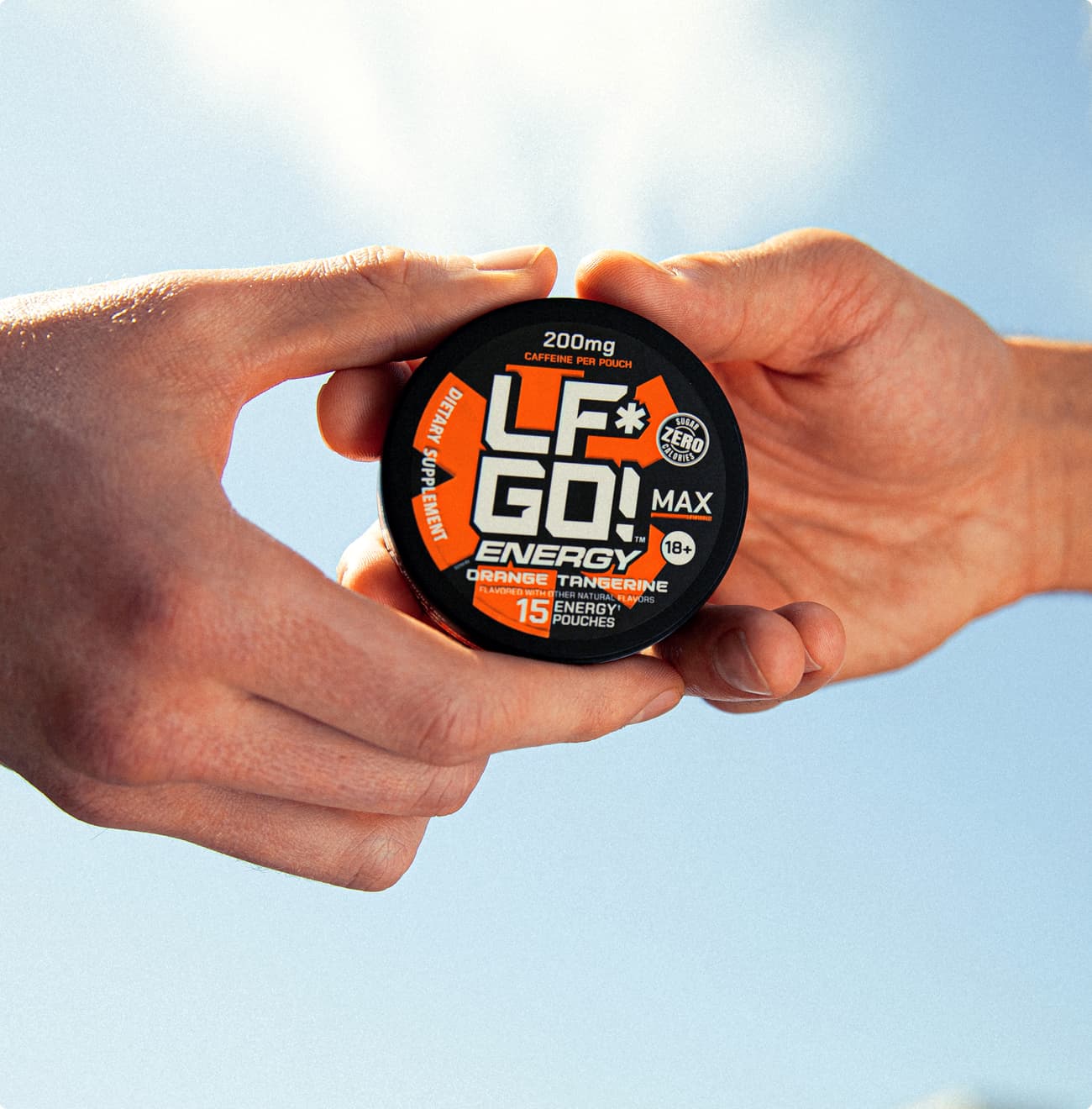 LF*GO!™ Clean Caffeine Pouches vs. Zyn Nicotine Pouches